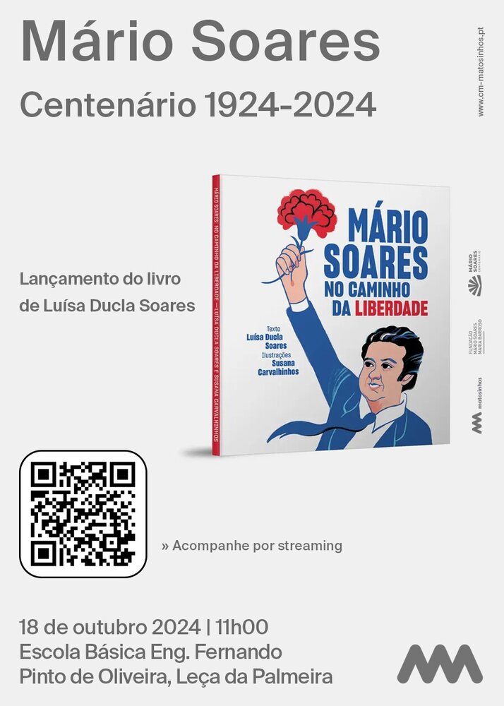 Lan&ccedil;amento do livro &ldquo;M&aacute;rio Soares: No Caminho da Liberdade&rdquo;