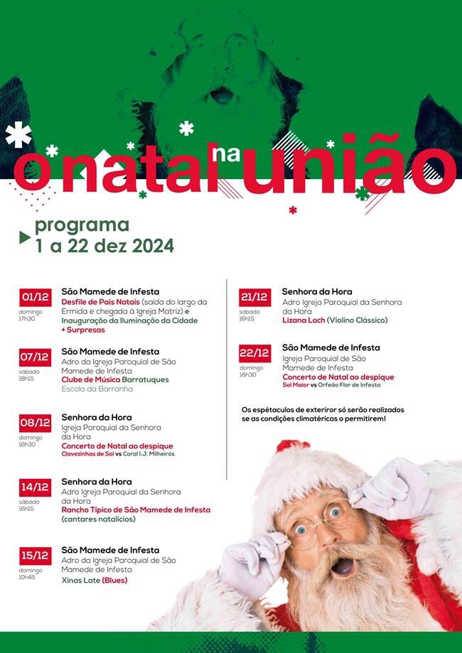 O Natal na Uni&atilde;o
