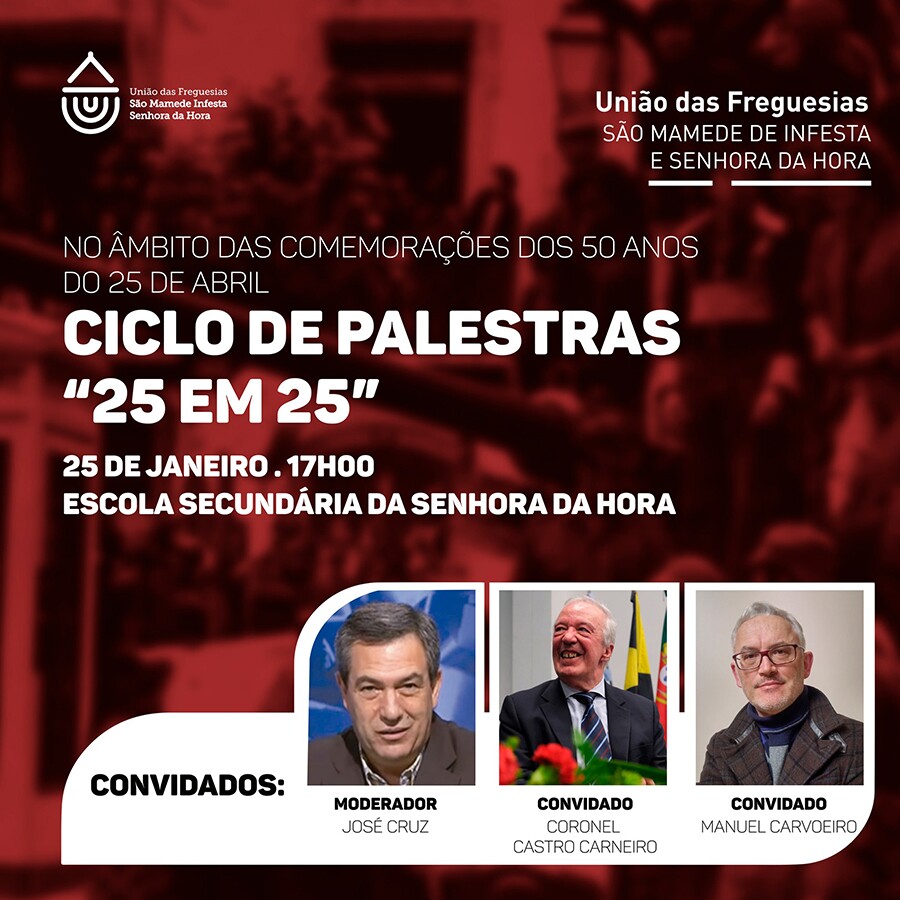 Ciclo de Palestras "25 em 25"