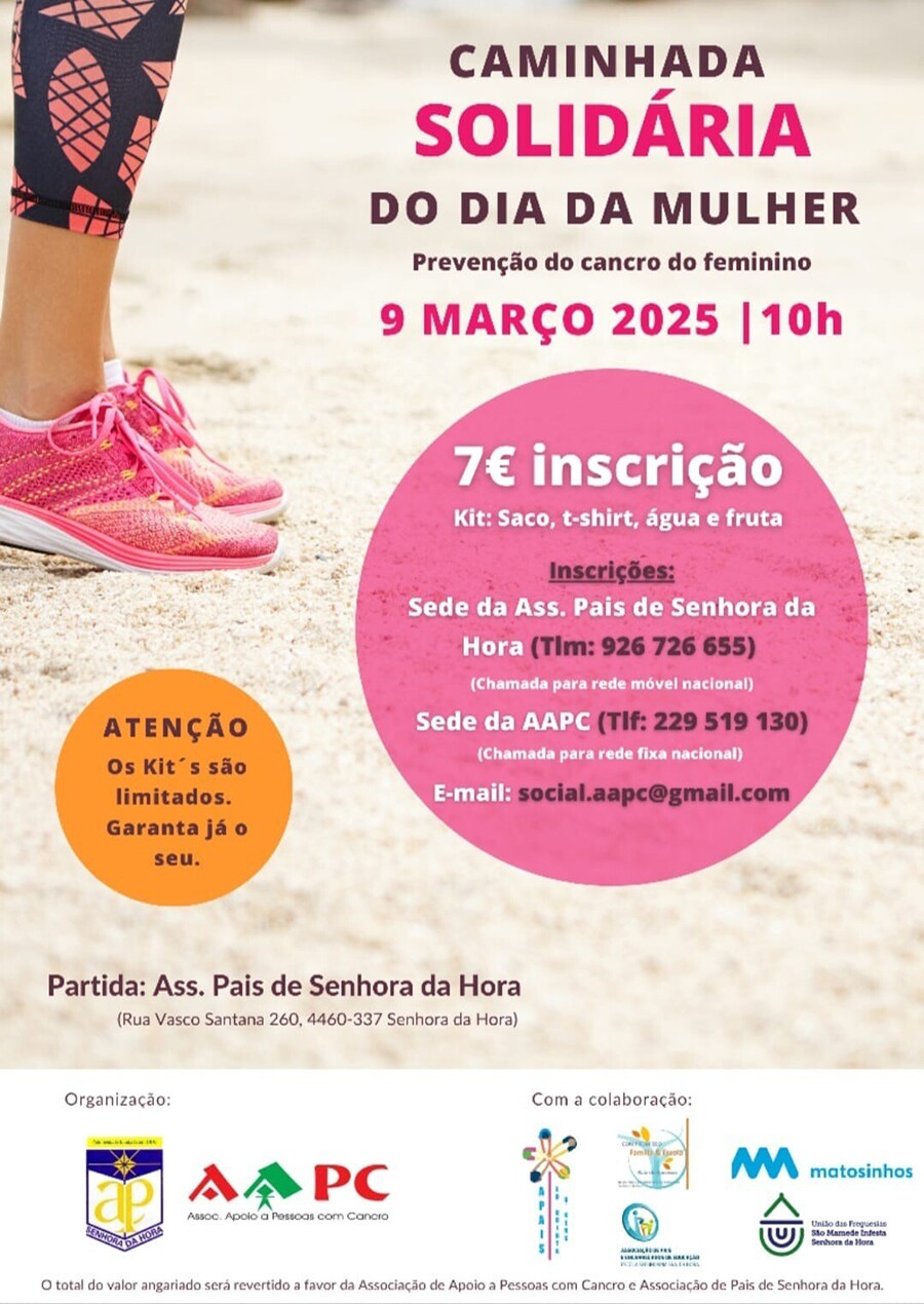  Caminhada Solid&aacute;ria do Dia da Mulher