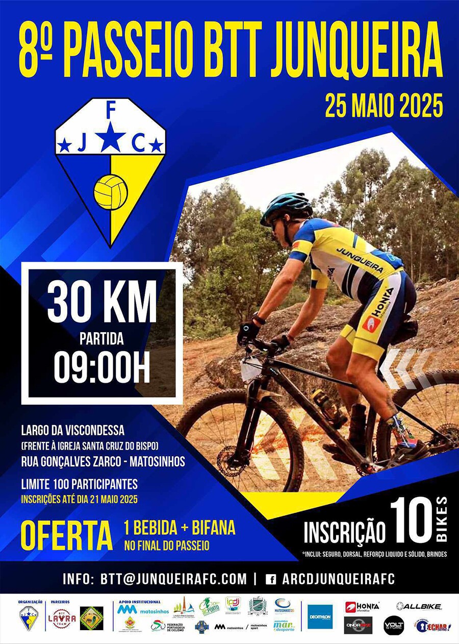 8.&ordm; Passeio BTT Junqueira