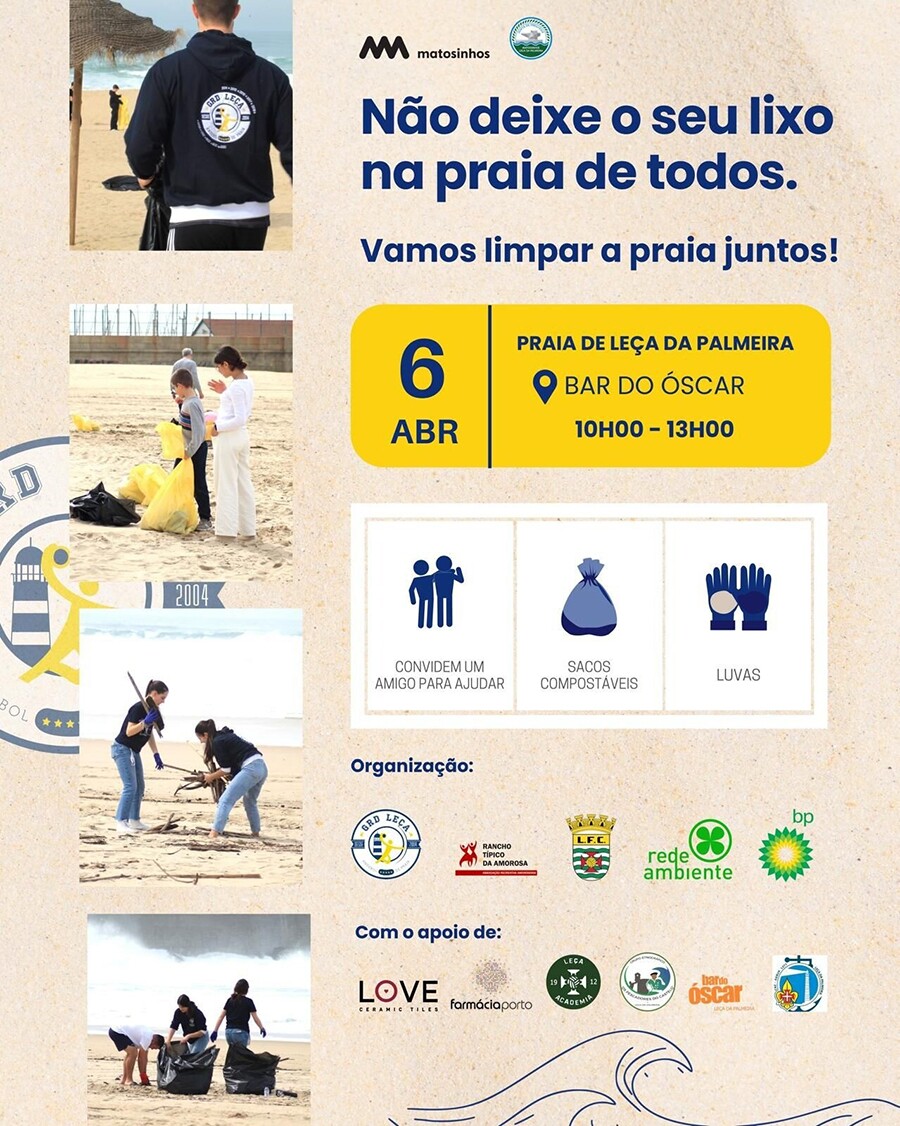 N&atilde;o deixe o seu lixo na praia de todos