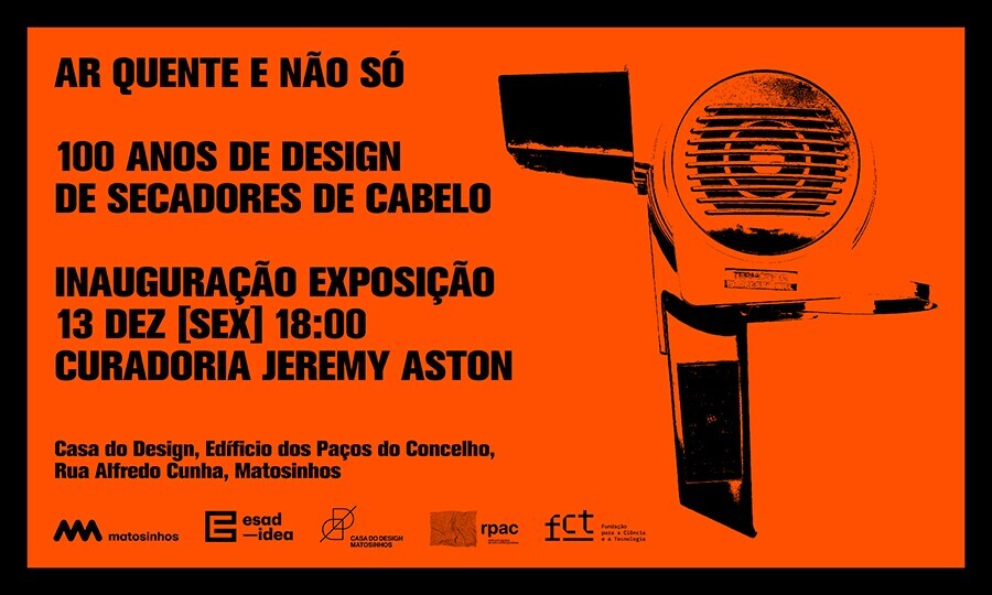 100 Anos de design de secadores de cabelo