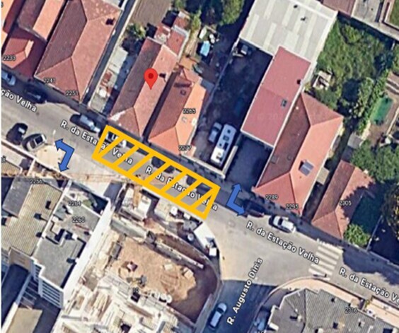 Aviso Rua da Esta&ccedil;&atilde;o Velha 1