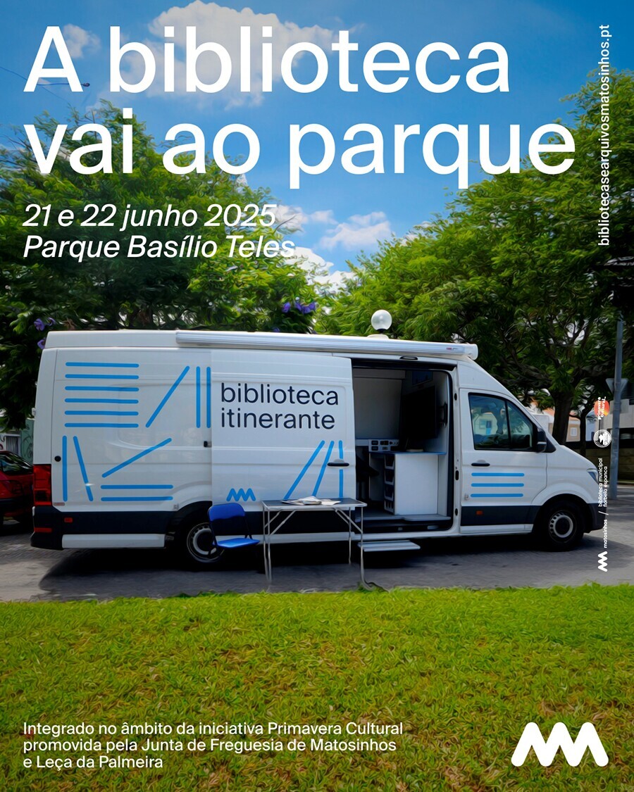 A biblioteca vai ao parque