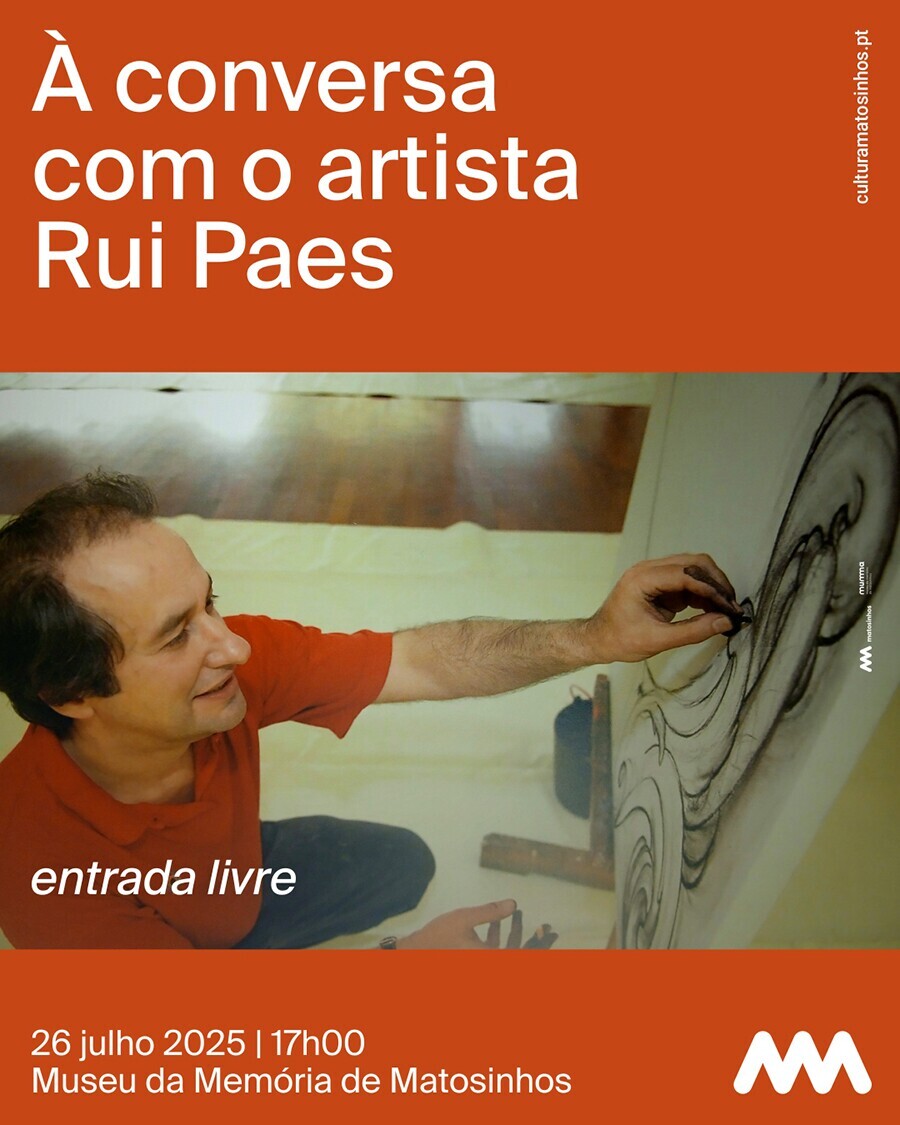 &Agrave; conversa com o artista Rui Paes