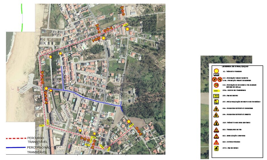 Aviso Rua Padre Amaro