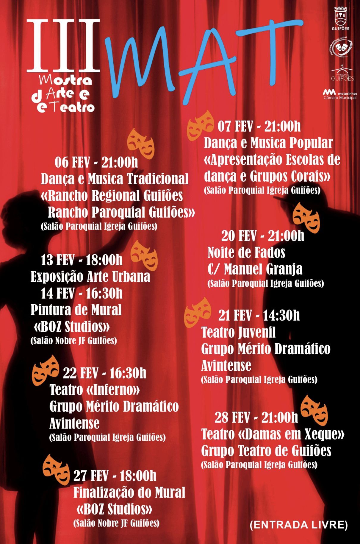 III MOSTRA DE TEATRO - Guif&otilde;es
